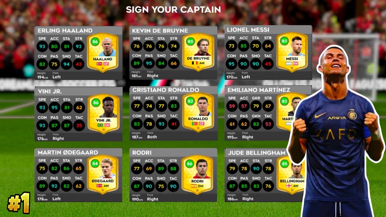 THE GREAT LEGENDARY BEGINNING WITH RONALDO IN DLS 25.  F T G HD BRO