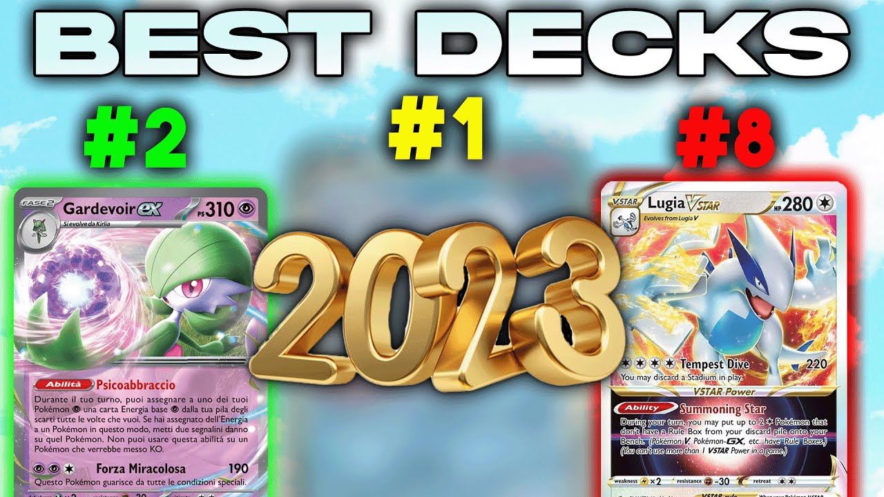 Top 10 Best Pokemon TCG Decks 2023