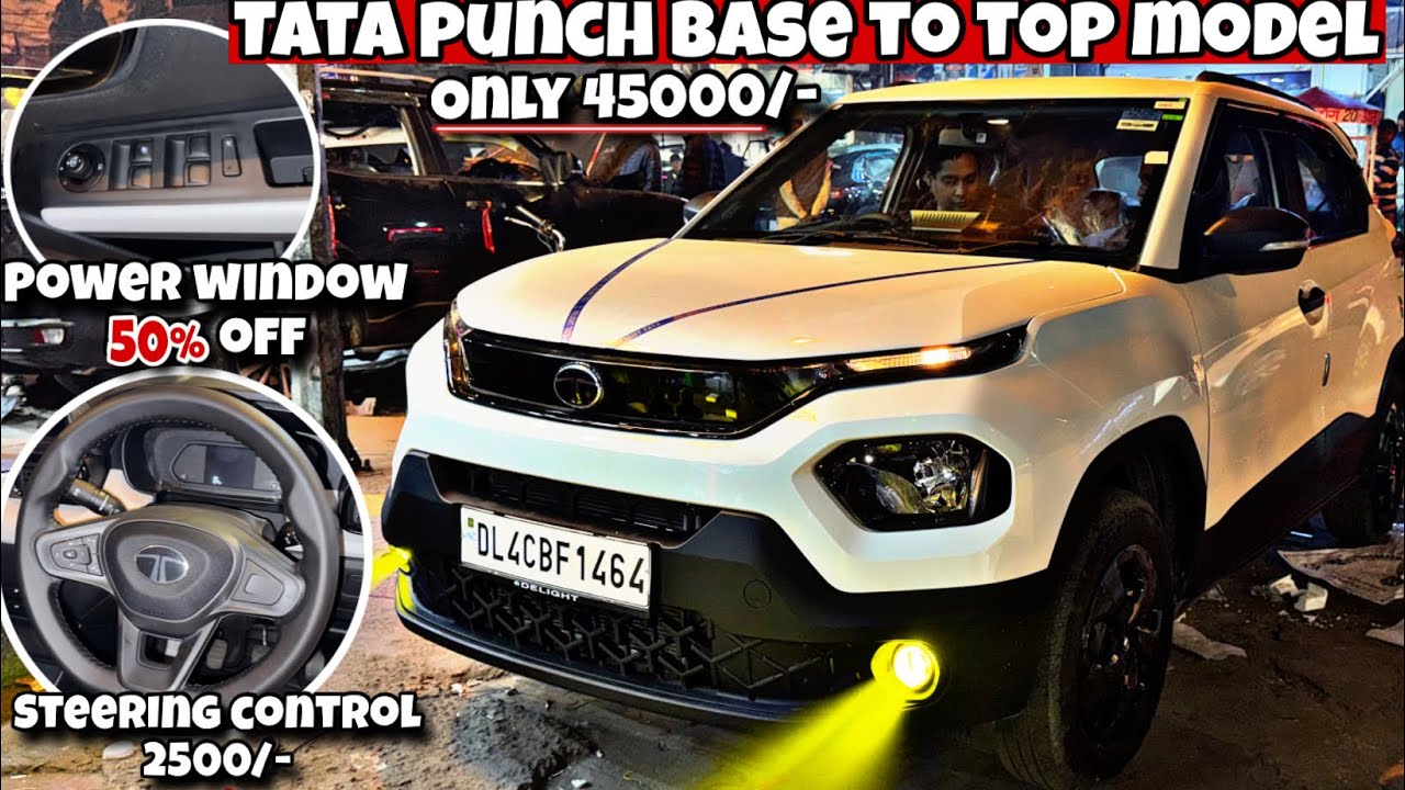 Tata punch✅ fully base to top modified 