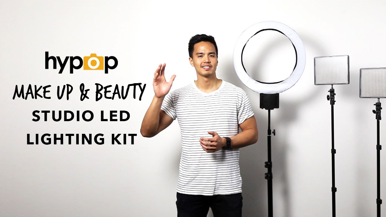 Photo and Video Lighting for Make Up and Beauty Vloggers or Photographers by Hypop