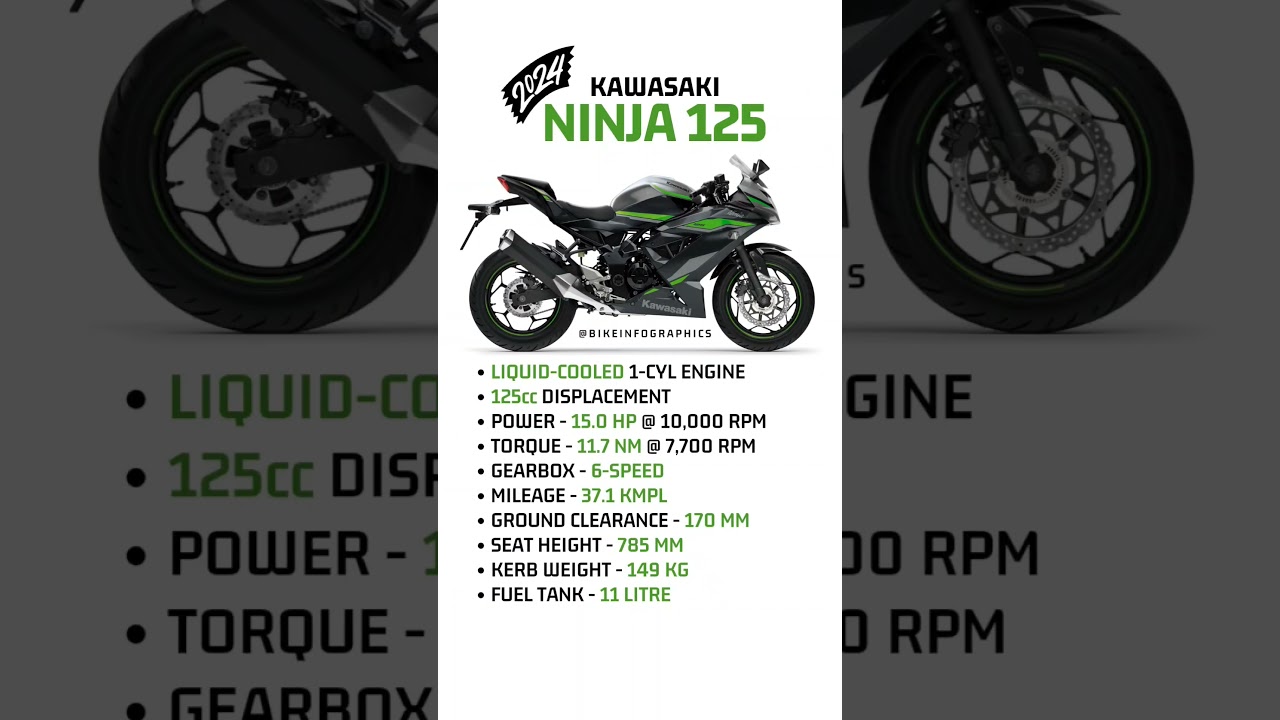 2024 Kawasaki Ninja 125 Revealed! 🔥