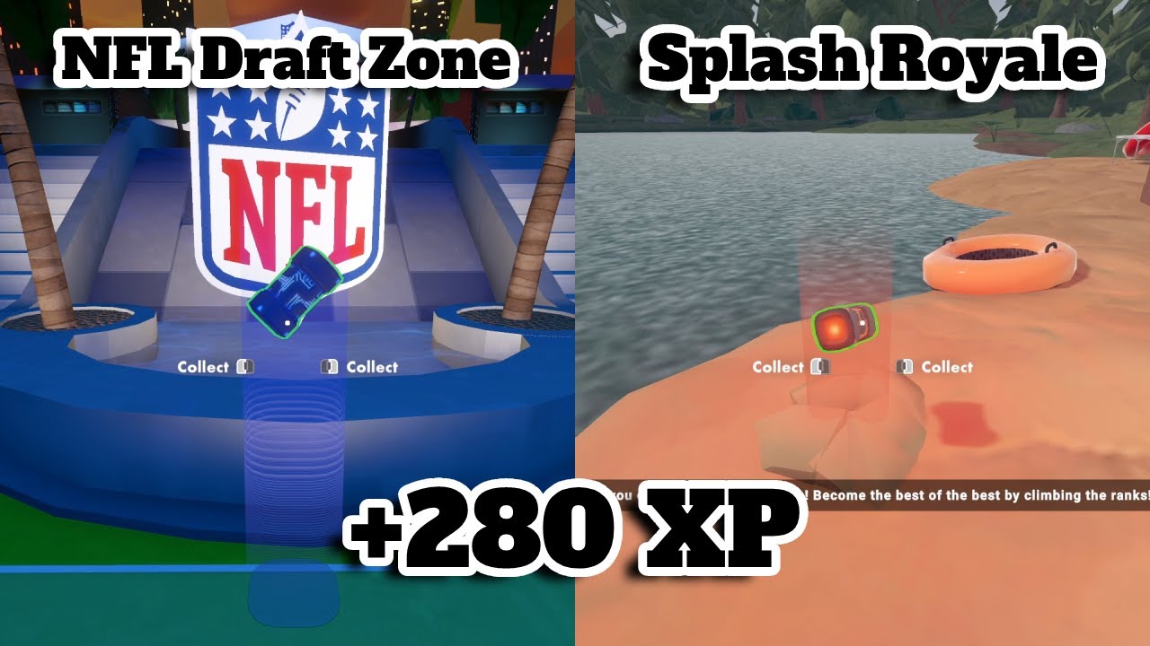 (OLD) Free Core Locations In NFL Draft Zone & Splash Royale (Science Restoration)