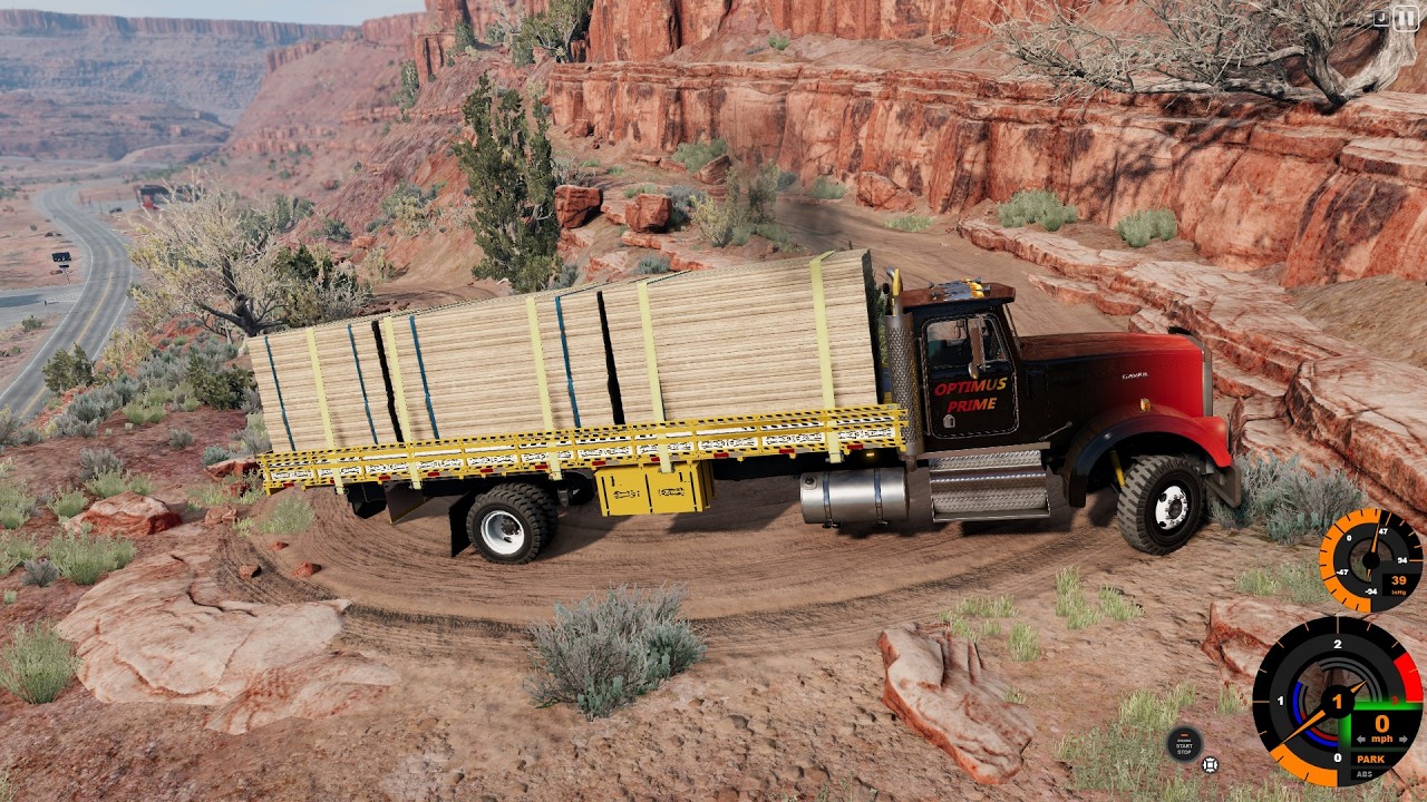 Laser Optimus Prime || BeamNG.drive