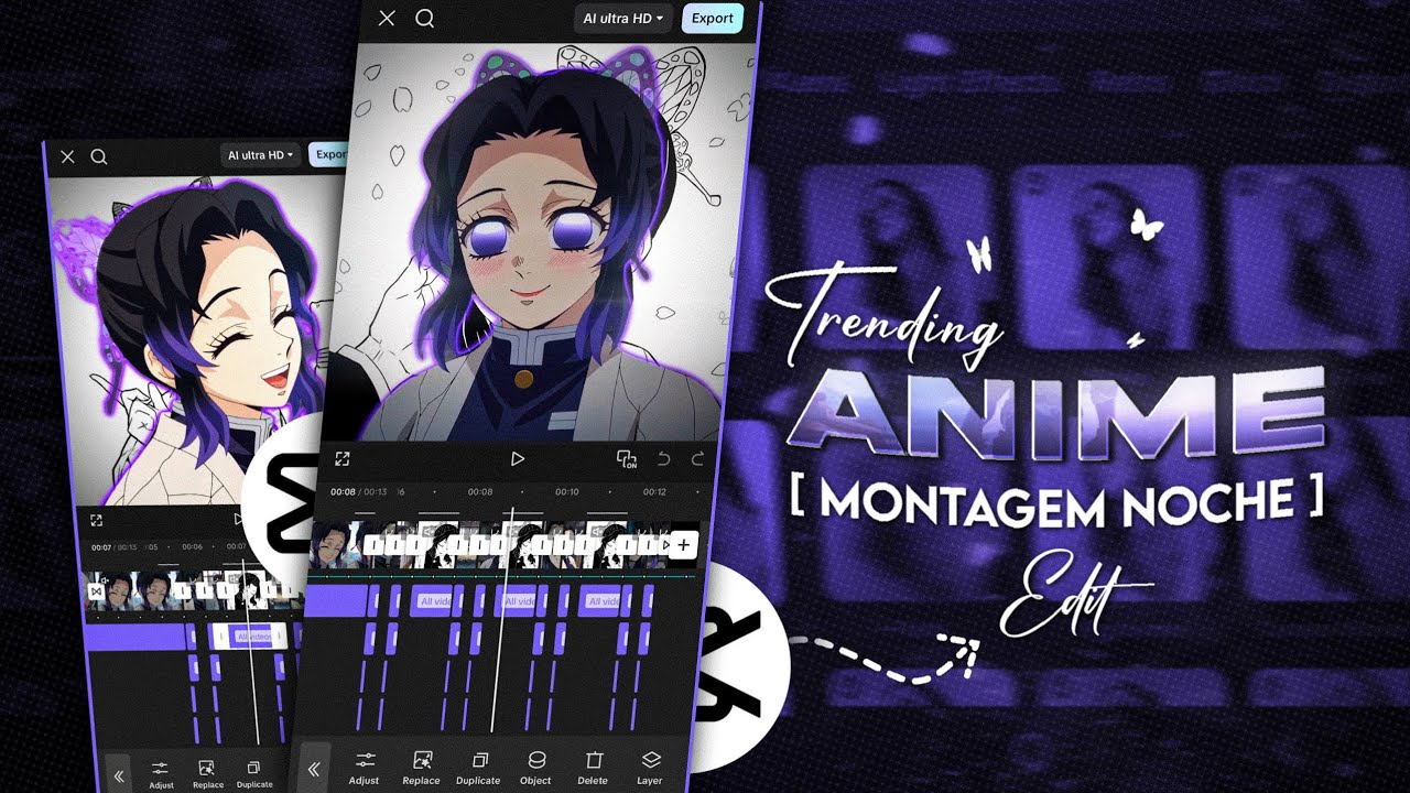 Best Anime Edit Tutorial [ Montagem Noche ] Edit with GK