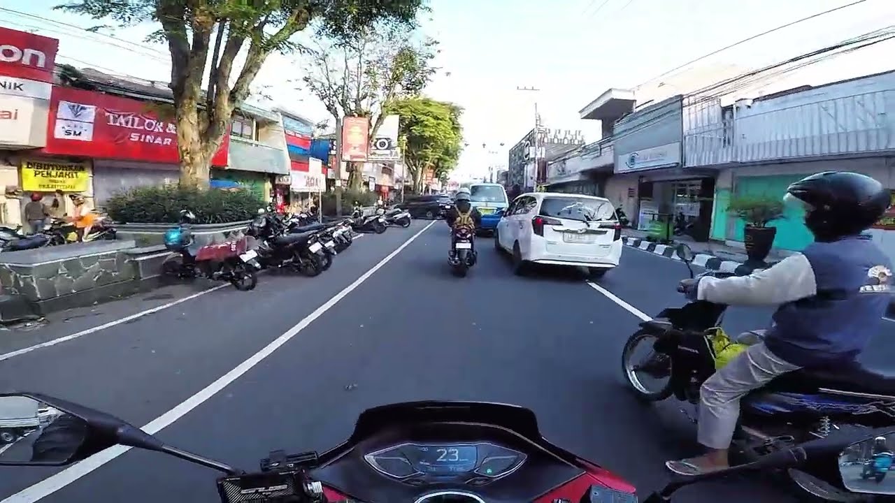 Jalur Alternatif Pasar Desa Bandongan Melewati  Jembatan Ngembik - Alun-alun Pecinan Kota Magelang