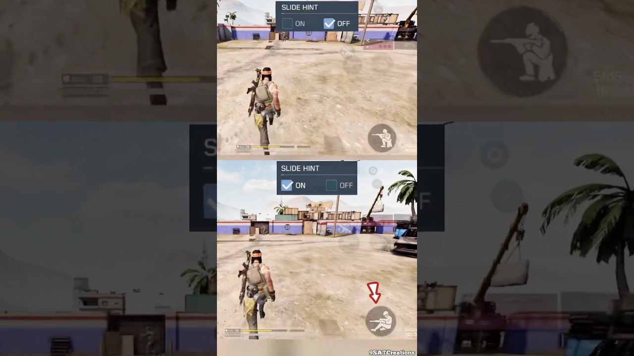 Best Setting To Stop Crouching In CODM BR #shorts #trending #codm