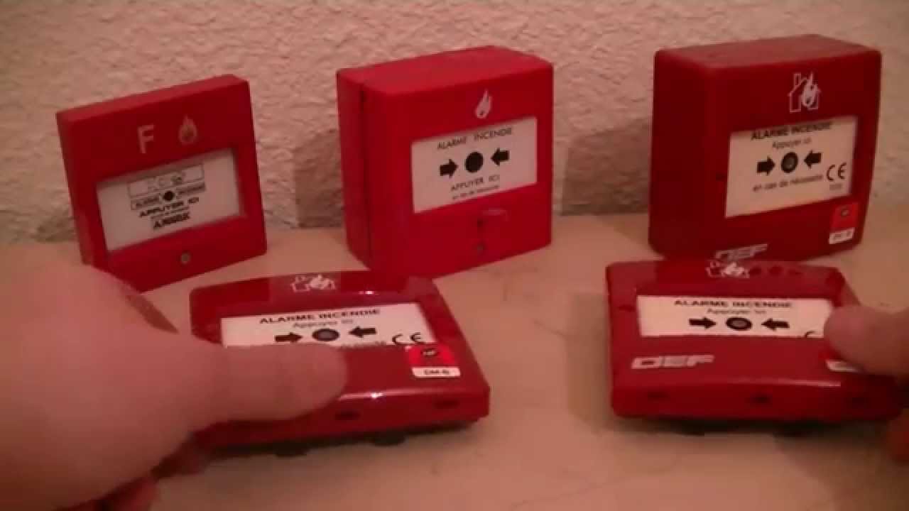 Alarme Incendie - Probléme Mécanique sur Déclencheur Manuel
