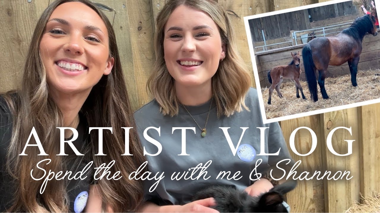 Spend The Day With Me & Shannon Mullin - Artist Meet Up - Smithills Open Farm
