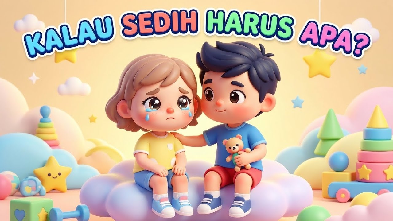Kalau Sedih Harus Apa? | Lagu Anak Edukatif | Luri & Nico
