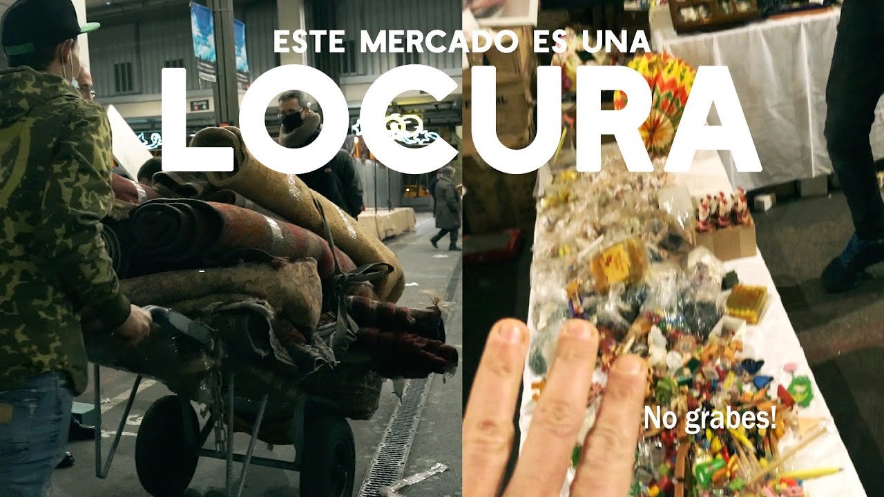 TODO A 1 EURO! Encontr&eacute; el mercado m&aacute;s extravagante de Europa en Barcelona.