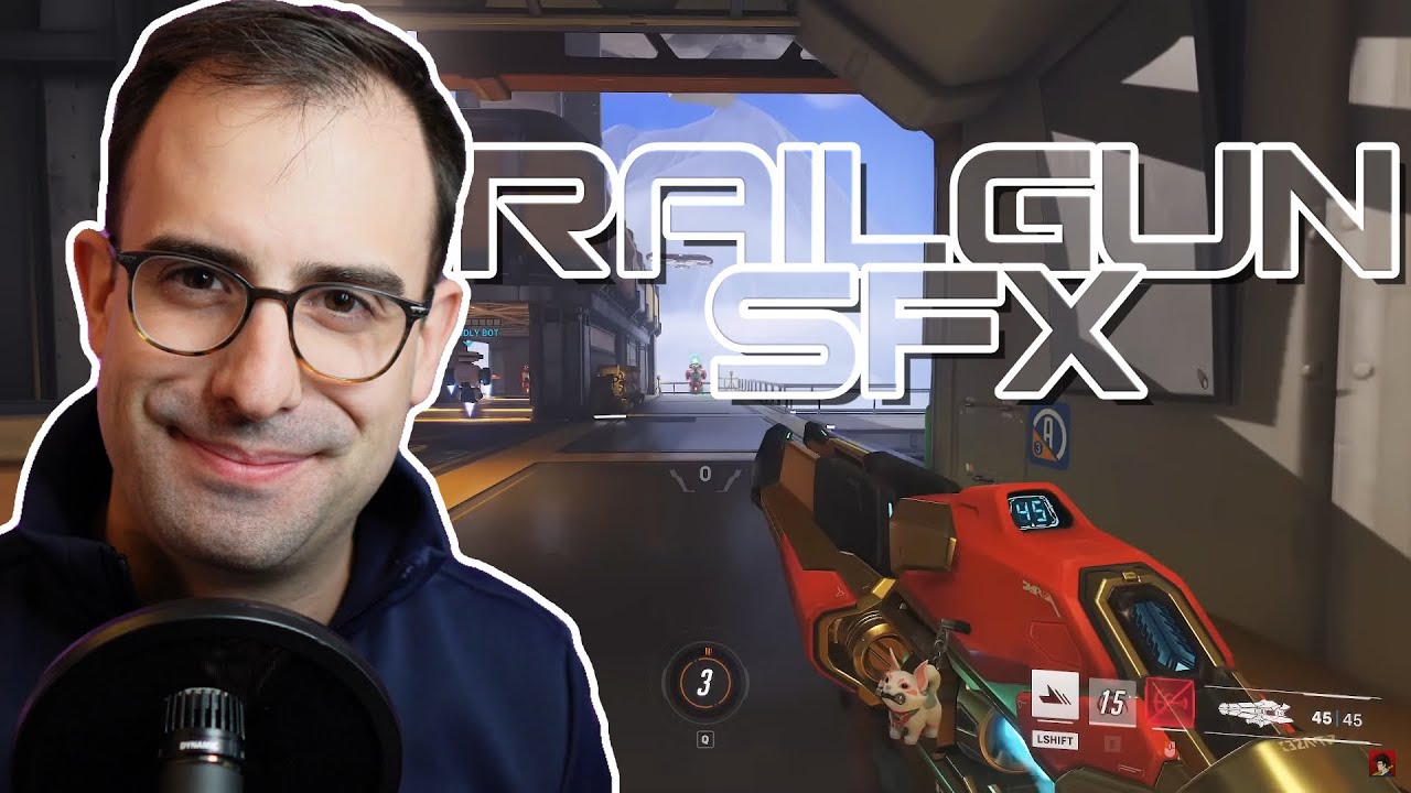 Sci-Fi Weapon Sound Design | Sojourn Railgun From Overwatch 2
