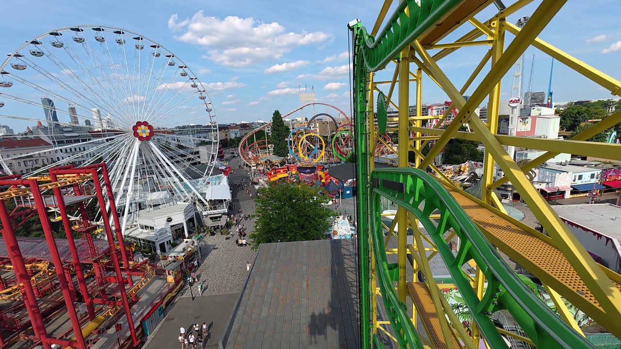 RES Roller Ball (Kern & Waldmann) Prater Wien Vienna 2025 POV Onride Prater View