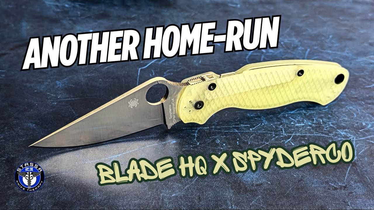 Новый эксклюзивный нож Spyderco Paramilitary 2 Blade HQ Exclusive – это то, что вы не захотите пр...