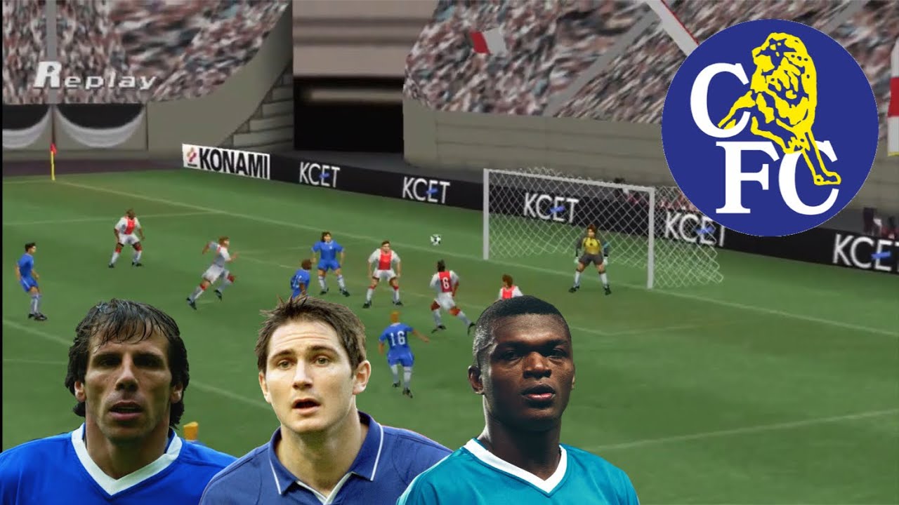 ISS Pro Evolution 2 - Master League Chelsea (Legends) vs Ajax F.C.