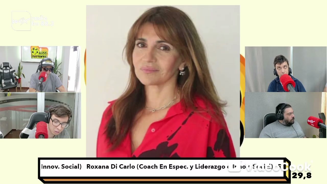 Nota A Roxana Di Carlo (Coach En Esp. En Liderazgo e Innov. Social)