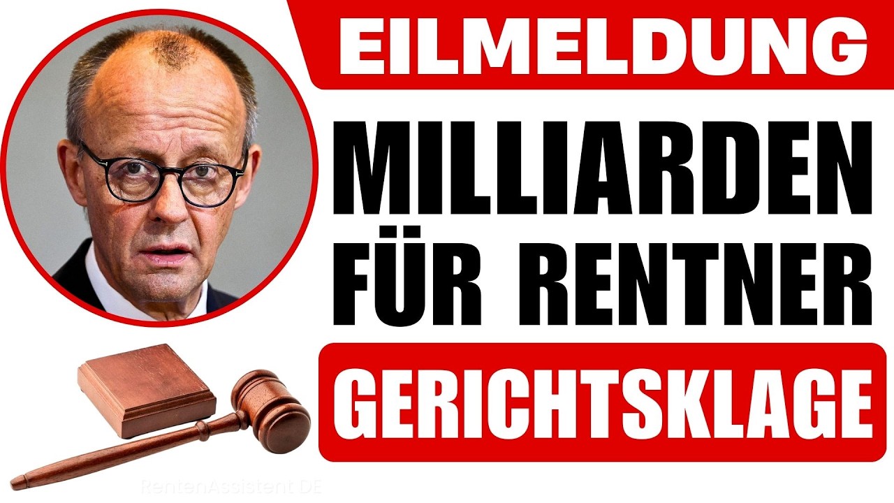 🚨 Rentenschock: Milliarden-Klage zur Rente – Bekommen Rentner Geld zurück?