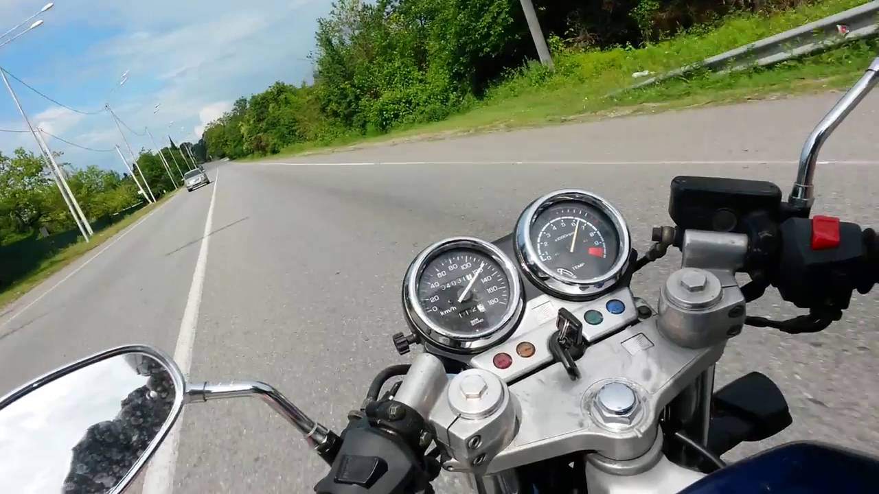 Honda Bros 400 в Абхазии