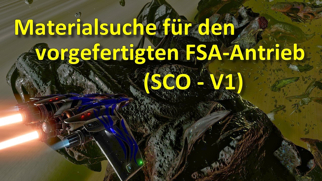 Elite Dangerous Odyssey: LP#018 - Materialsuche für den vorgefertigten FSA-Antrieb (SCO - V1) uvm...