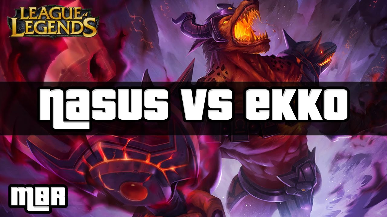 Infernal Nasus Vs Ekko - Top Lane - Season 6 - League Of Legends - HD
