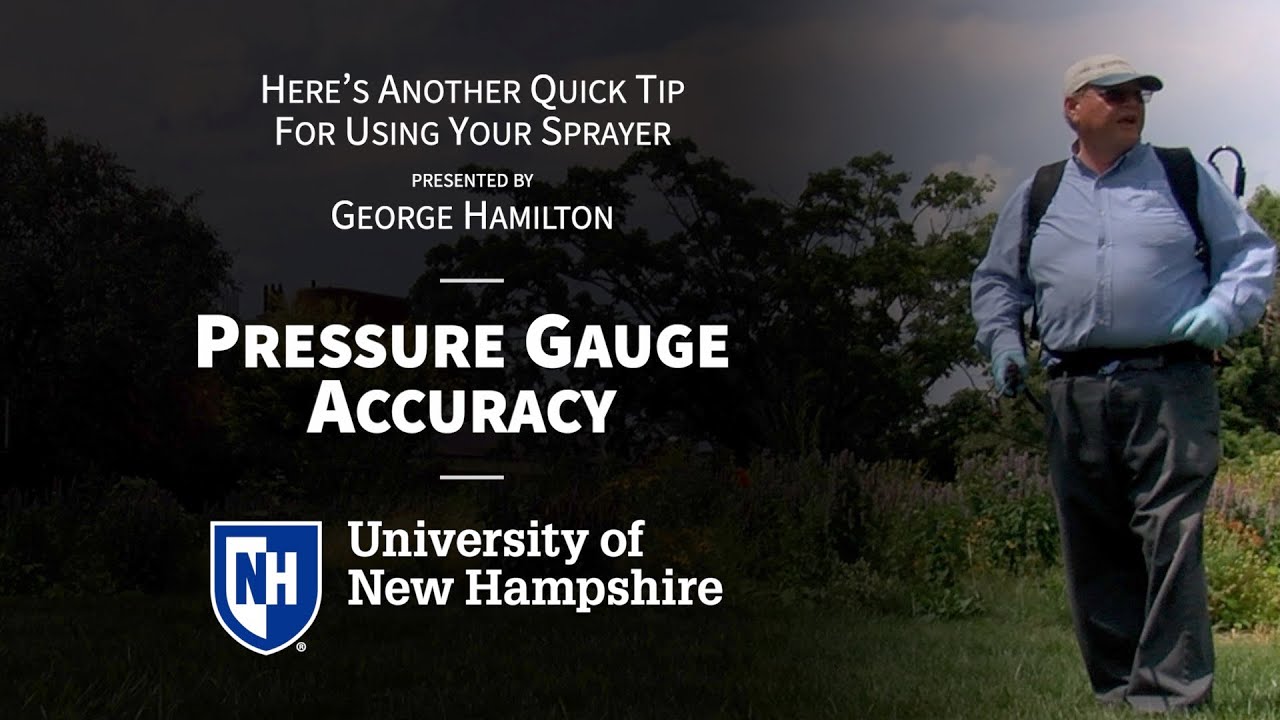 Quick Tip For Using Your Sprayer: Pressure Gauge Accuracy