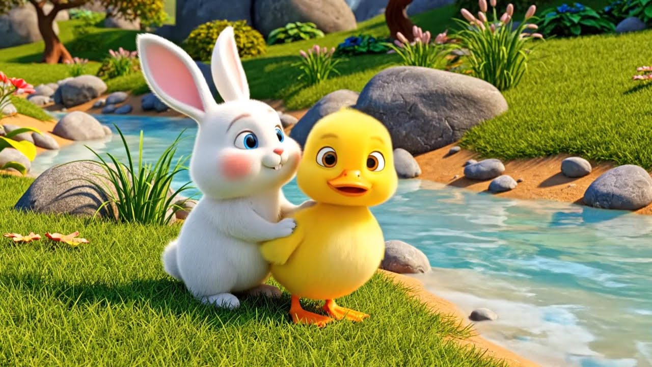 🐰🐤 Roro & Dodo’s Adventure: Finding the River's Treasure 🌊
