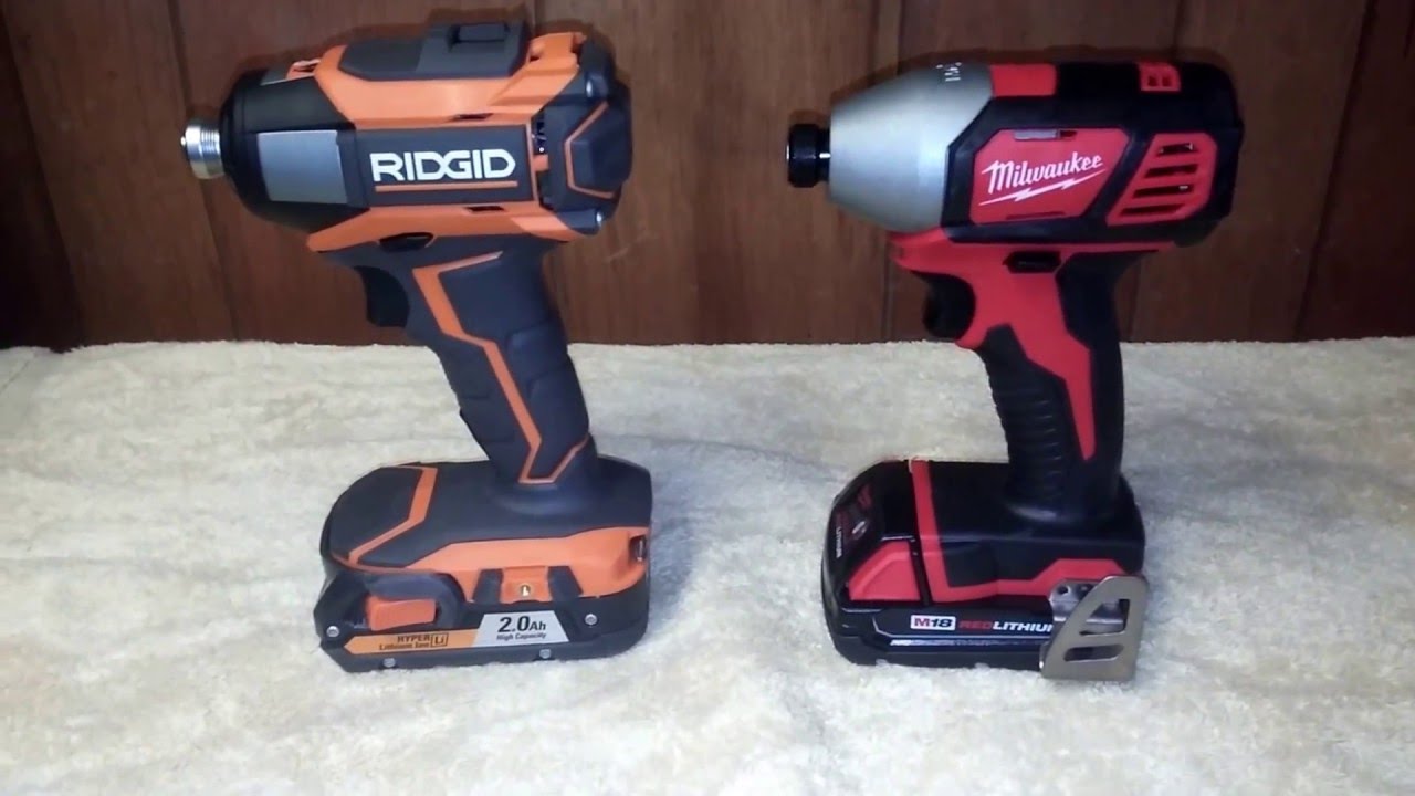 Milwaukee M18 (2656-21) vs.Ridgid GEN5X(R86035) Impact Driver LUG NUT CHALLENGE