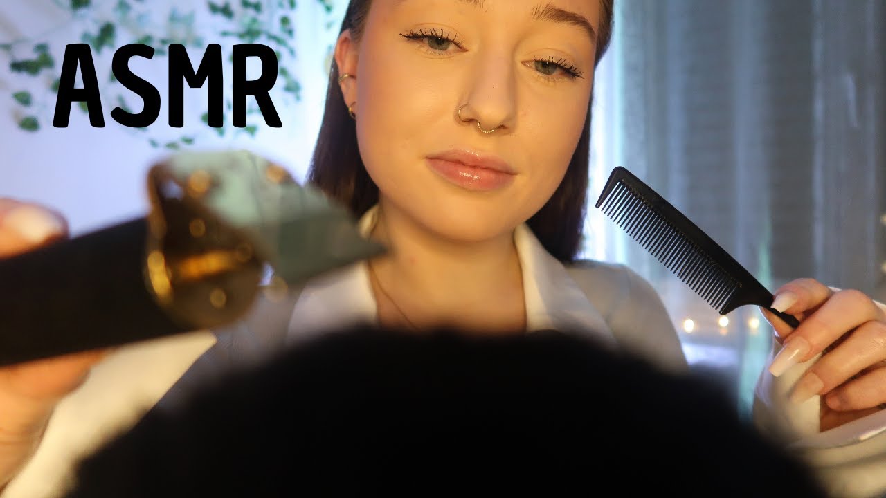 ASMR FRANCAIS - [Roleplay barbier] BARBER SHOP💈(Ciseau, tondeuse, soin...)