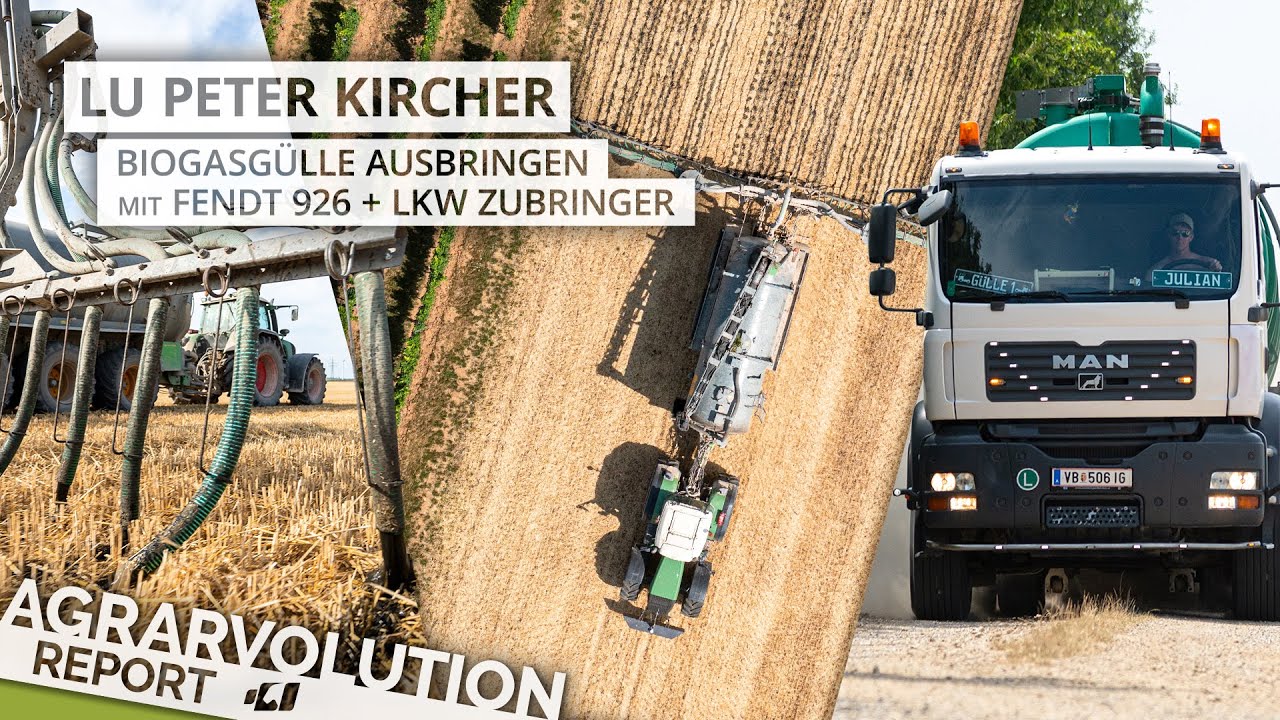 Biogasg&uuml;lle ausbringen wo andere Urlaub machen | LU Peter Kircher | Agrarvolution Report