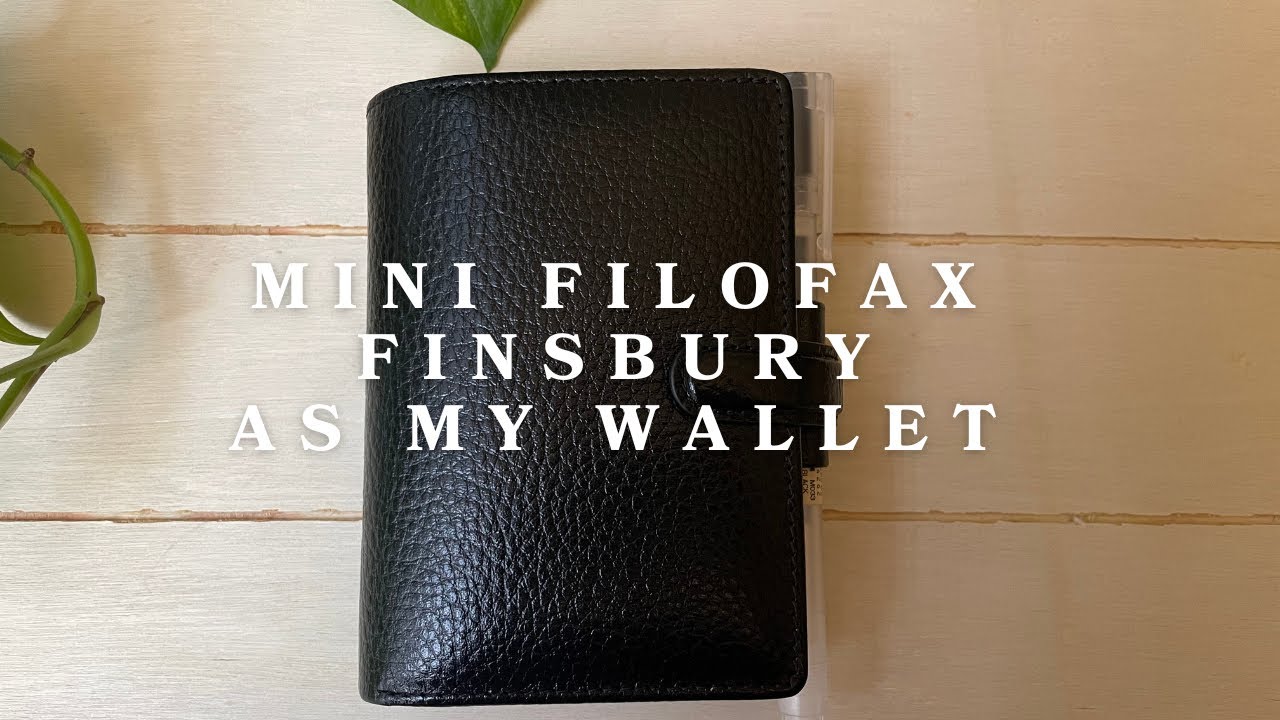 Mini Filofax Finsbury / Wallet Setup