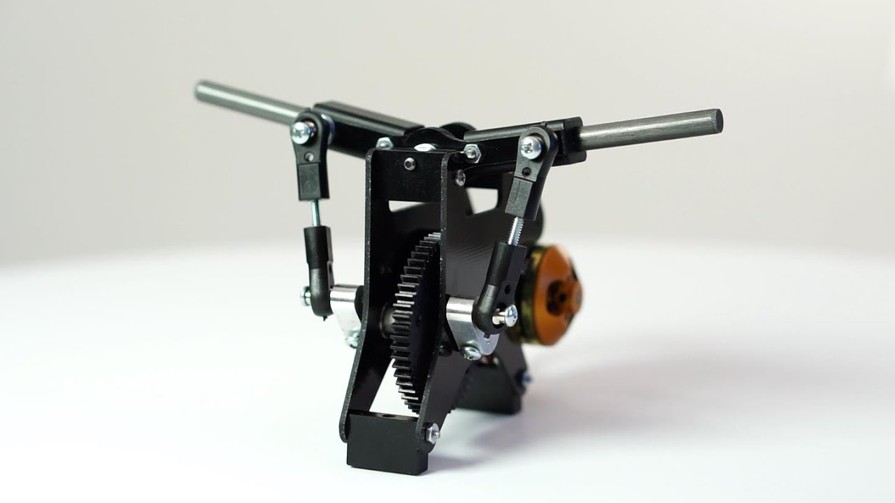 How to Build an RC Ornithopter with Bird Kit Gearbox Flapping Mechanism