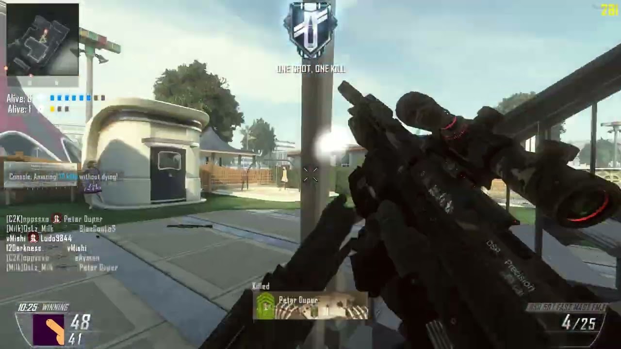 BO2 plutonium sniping milk highlights