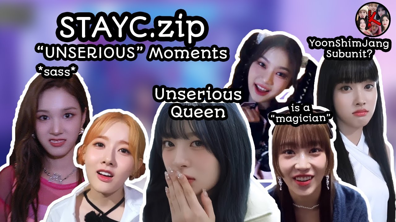 STAYC.zip (UNSERIOUS Moments that confuse me) (Cute and Funny Moments)