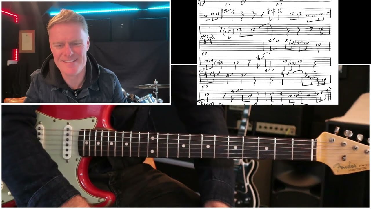 Little Walter Solo on Guitar!