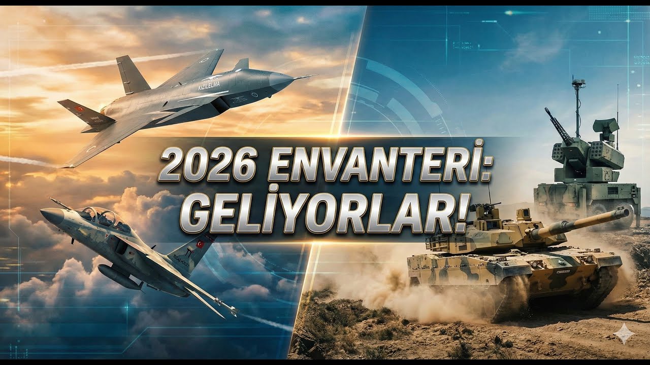 2026'da T&uuml;rk Ordusu'na Katılacak 5 YERLİ G&Uuml;&Ccedil;! (Savunma Sanayii Tam Liste)