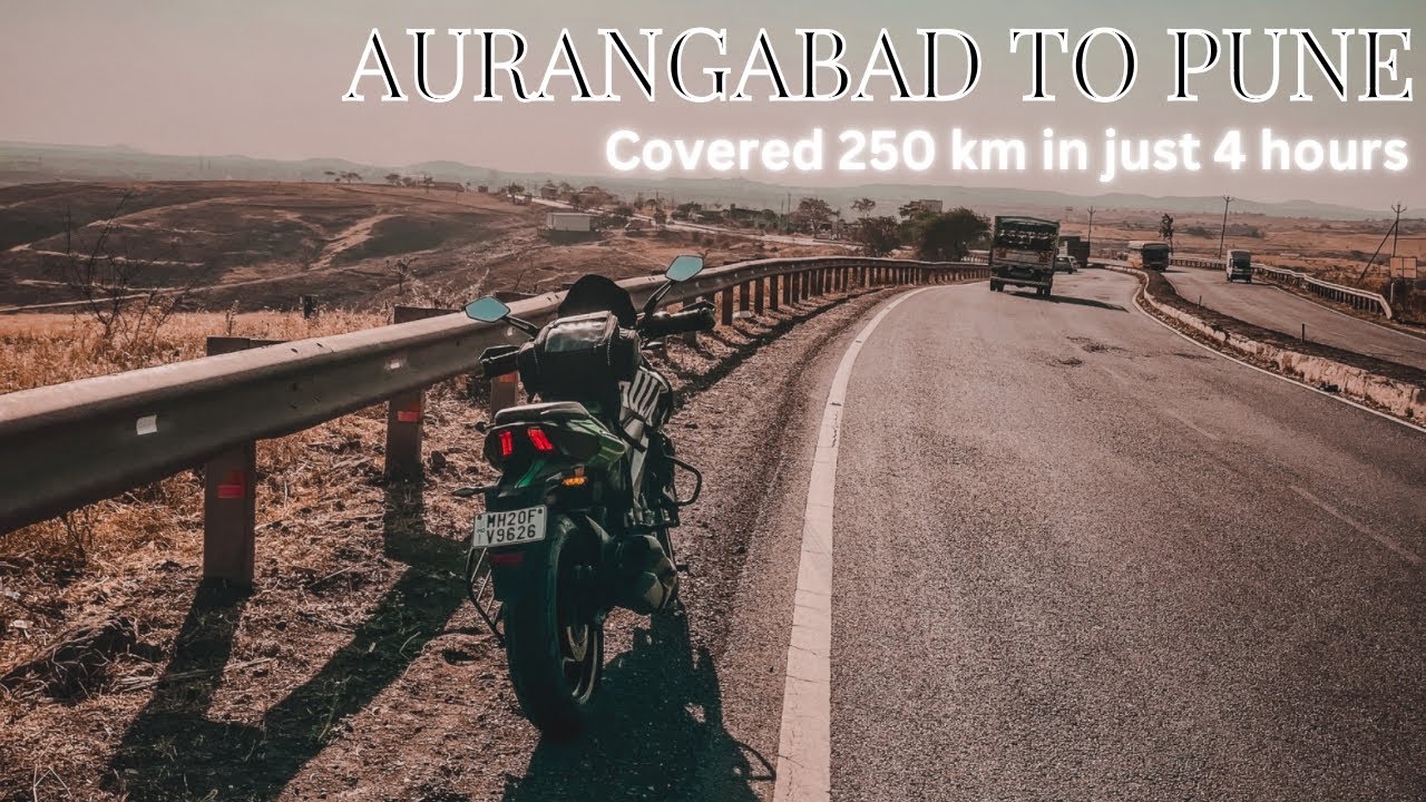 Aurangabad to Pune on bike | Marathi vlog