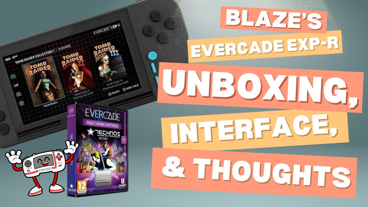 Evercade EXP-R Unboxing & First Impressions!