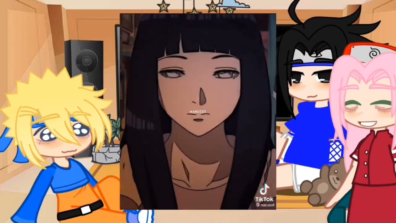 Time 7 Reagindo a Hinata(contém um pouco de naruhina)(sasuke e Hinata irmãos)
