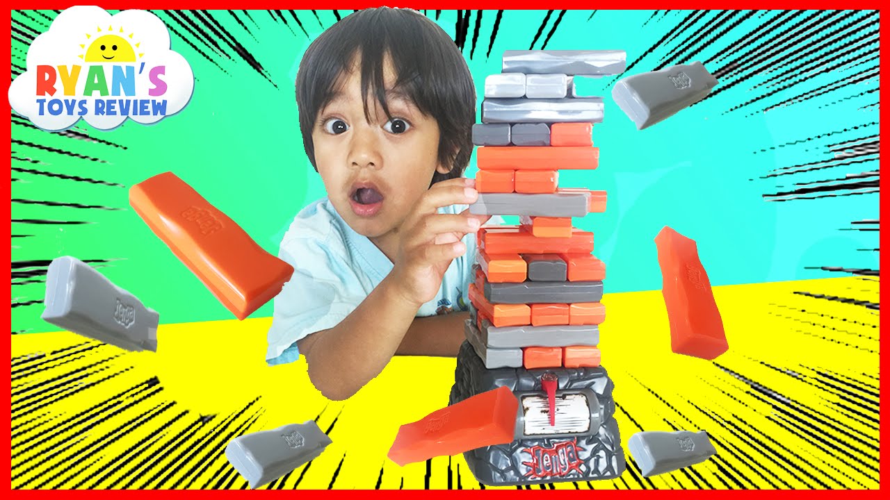 Family Fun Game for Kids Jenga Quake Egg Surprise Toys