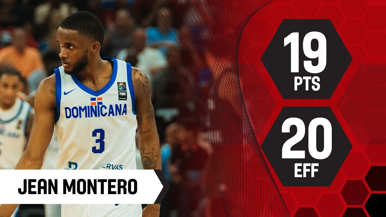 Jean Montero (19 PTS) | Top Performer | DOM vs MEX | FIBA AmeriCup 2025 Qualifiers 2025