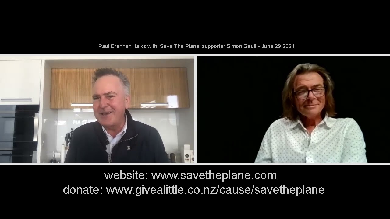 Save The Plane supporter Simon Gault