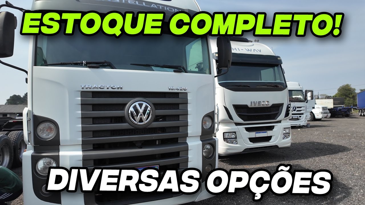 DIVERSAS OPÇÕES DE CAVALOS MECÂNICOS, IMPLEMENTOS E MUITO MAIS! | GERAÇÃO CAMINHÕES | CURITIBA/PR