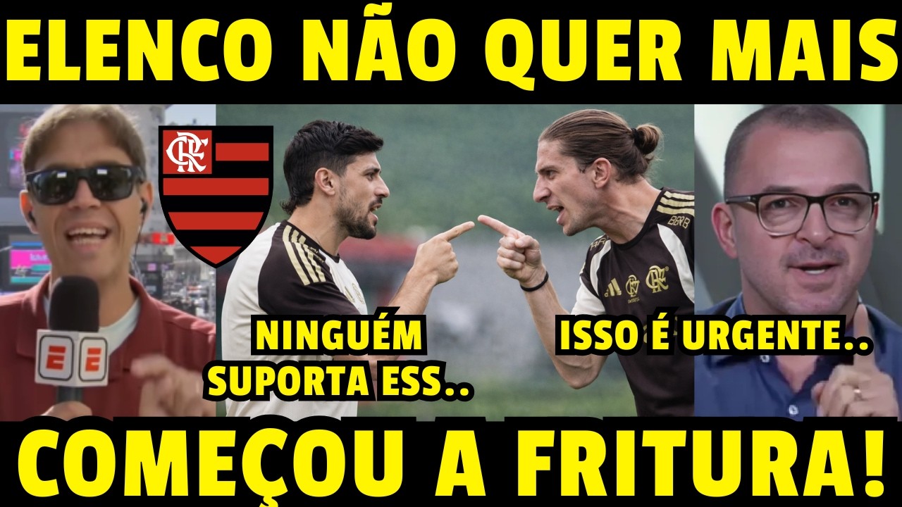 OLHA O QUE ARRASCAETA FEZ E A IMPRESA REPERCUTE FRITURA DE FILIPE LUIS NO FLAMENGO!