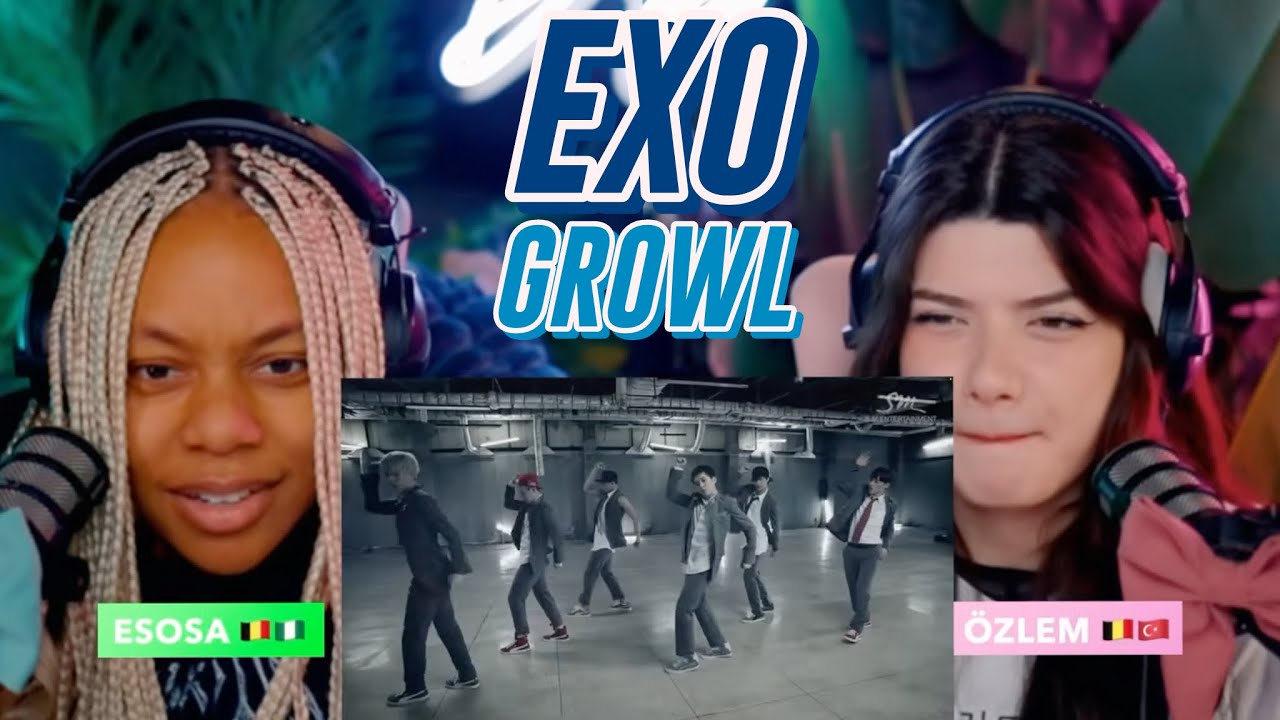 EXO 엑소 '으르렁 (Growl)' MV (Korean Ver.) reaction