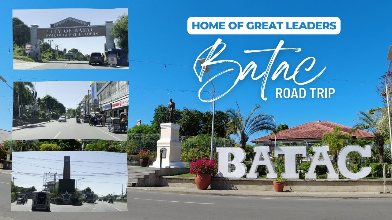 Driving to the City of Batac| Home of Great Leaders |  Road Trip | 4K HDR