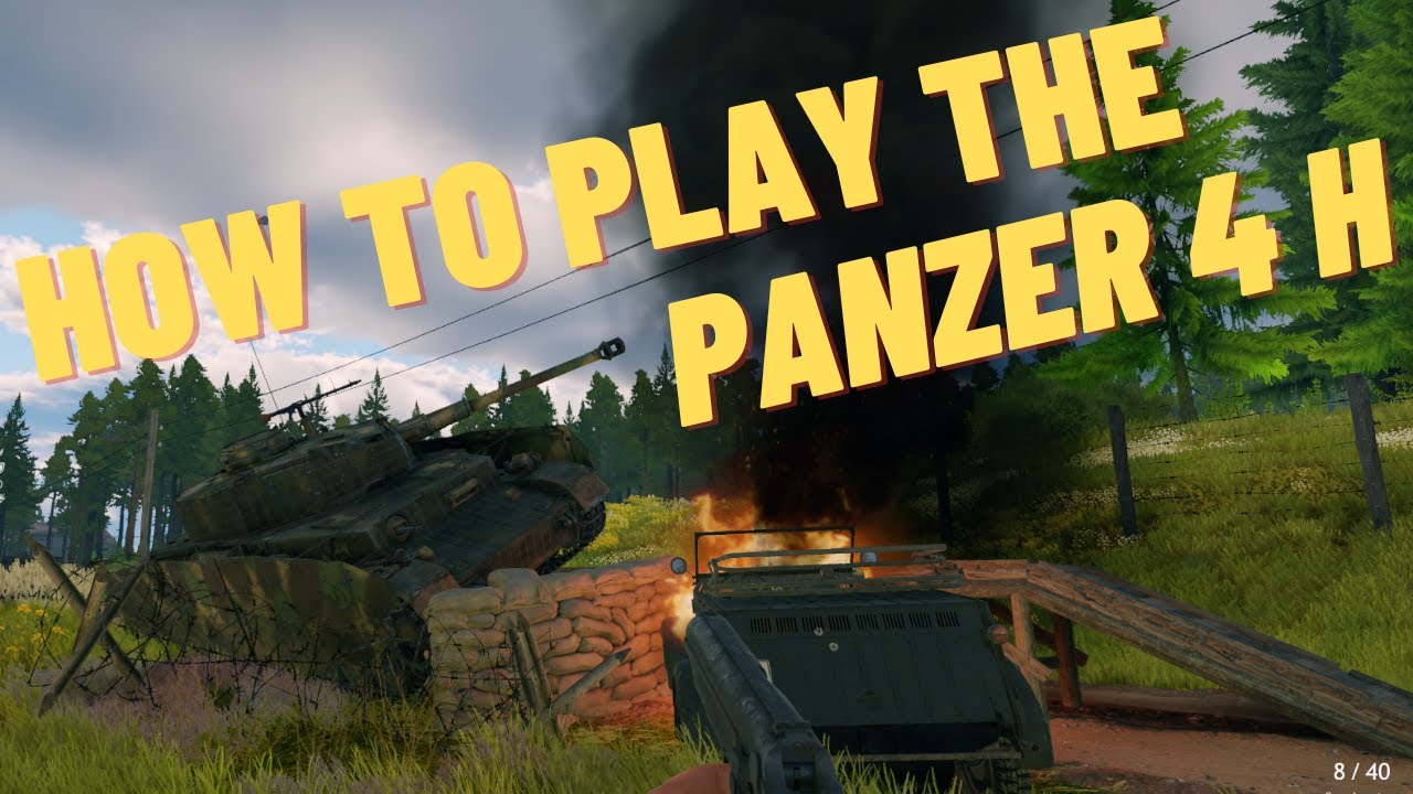 How to play the panzer 4 H | Enlisted