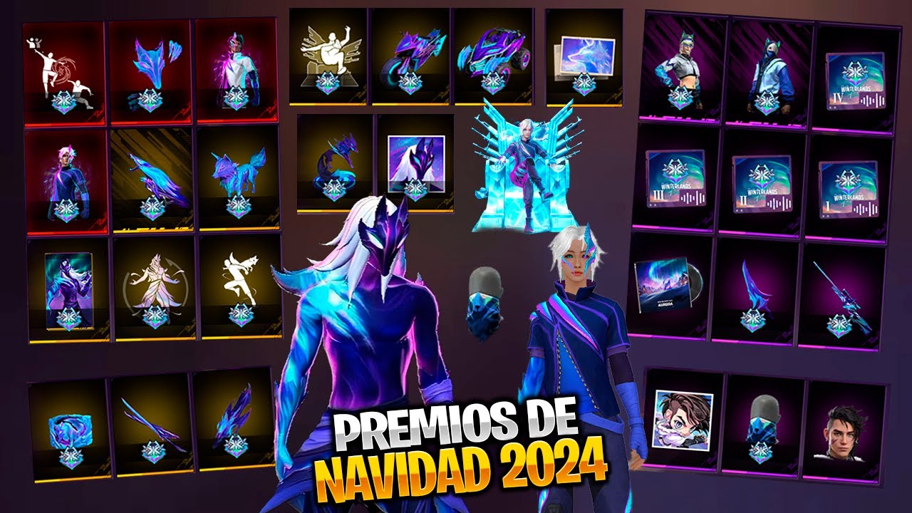 TODOS LOS PREMIOS DEL EVENTO FELICES FIESTAS AURORA (WINTERLAND) ASPECTOS TRANSFORMADOR EMOTES & MAS