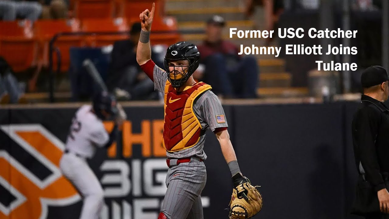 New Tulane Catcher Johnny Elliott talks about the Green Wave