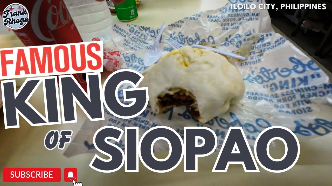 Trying out the Famous KING OF SIOPAO at ROBERTO'S ILOILO City, PHILIPPINES