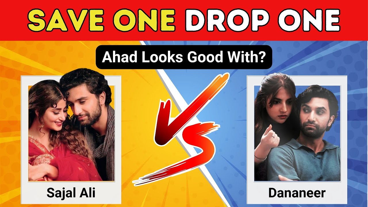 Save One Drop One Pakistani Couple | Pakistani Drama Quiz | Funquestic