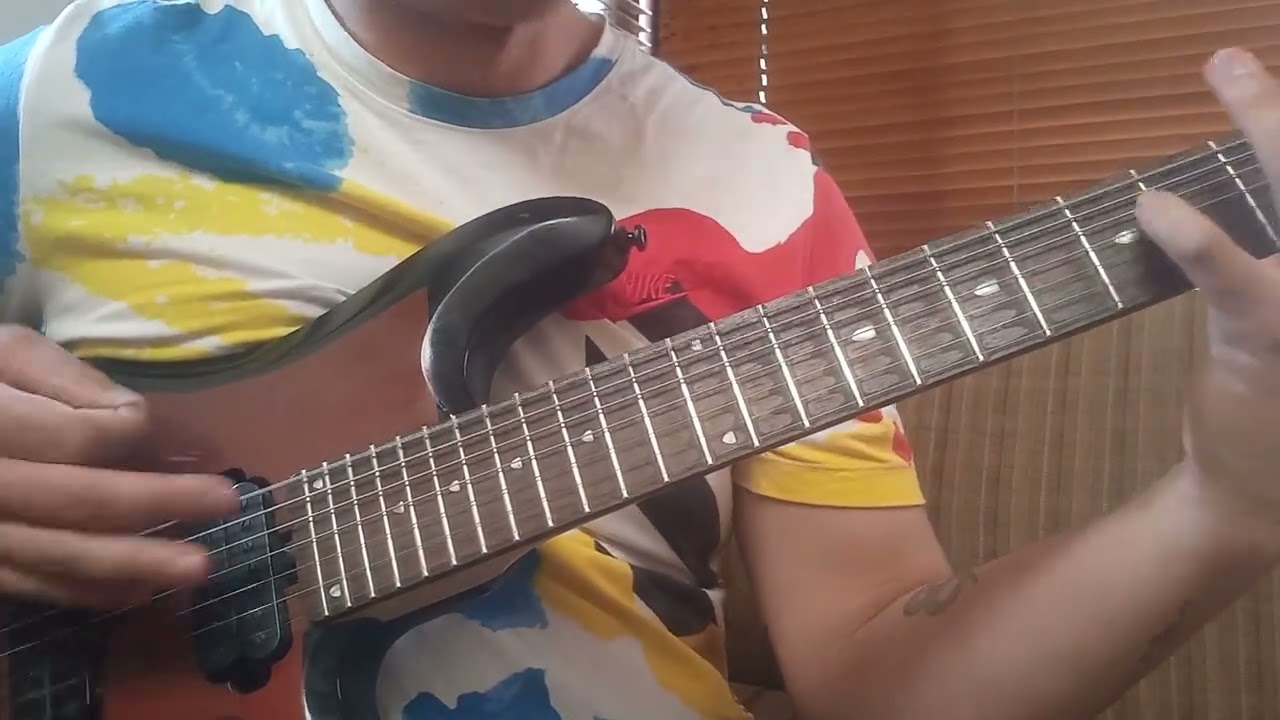 Megadeth - Tipping Point Teemu's Solos Guitar Cover No Backing Track